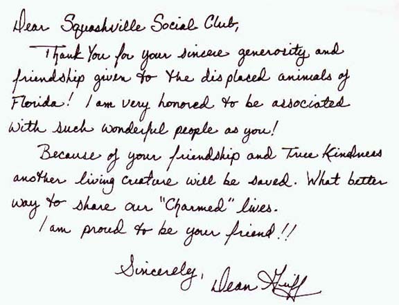 Note from Dean